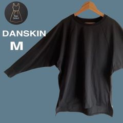 吸汗速乾】タグ付 ダンスキン ハイゲージ ロングスリーブ Tシャツ M 黒