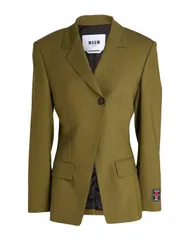 エムエスジイエム レディース アウター ジャケット・ブルゾン テーラードジャケット MSGMilitary Green グリーンのサムネイル