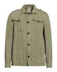 メッサジェリエ メンズ アウター ジャケット・ブルゾン MESSAGERIE Military Green グリーンのサムネイル