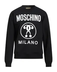 モスキーノ メンズ アウター パーカー・スウェット MOSCHINO Black ブラックのサムネイル