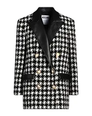 モスキーノ レディース アウター ジャケット・ブルゾン テーラードジャケット MOSCHINO Black ブラックのサムネイル