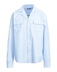 バルマン メンズ トップス シャツ BALMAIN Light Blue ブルーのサムネイル