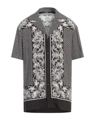 バルマン メンズ トップス シャツ BALMAIN Black ブラックのサムネイル