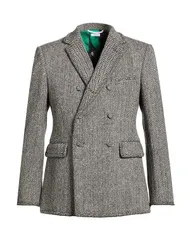 トムブラウン メンズ アウター ジャケット・ブルゾン テーラードジャケット THOM BROWNE Black ブラックのサムネイル
