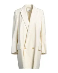 マルタンマルジェラ レディース アウター ジャケット・ブルゾン テーラードジャケット MM6 MAISON MARGIELA Off White オフホワイトのサムネイル