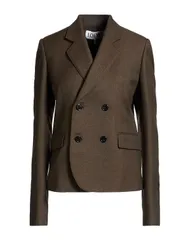 ロエベ レディース アウター ジャケット・ブルゾン テーラードジャケット LOEWE Khaki カーキのサムネイル