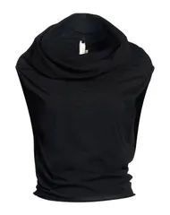 リックオウエンス レディース トップス Tシャツ RICK OWENS Black ブラックのサムネイル