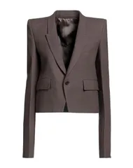 リックオウエンス レディース アウター ジャケット・ブルゾン テーラードジャケット RICK OWENS Taupe トープのサムネイル