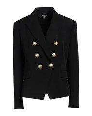 バルマン レディース アウター ジャケット・ブルゾン テーラードジャケット BALMAIN Black ブラックのサムネイル