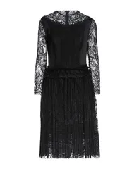 エルマンノ シェルヴィーノ レディース トップス ワンピース ERMANNO SCERVINO Black ブラックのサムネイル