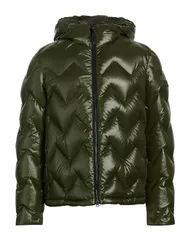 ピューテリー メンズ アウター ジャケット・ブルゾン パファージャケット PEUTEREY Dark Green グリーンのサムネイル