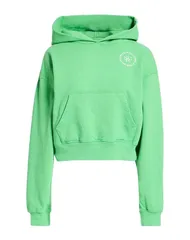 スポーティ アンド リッチ レディース アウター パーカー・スウェット SPORTY RICH Light Green グリーンのサムネイル