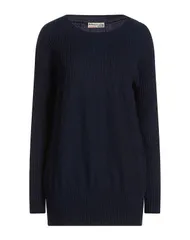 バランタイン レディース アウター カーディガン カシミヤニット BALLANTYNE Midnight Blue ブルーのサムネイル