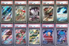 10枚PSA9のARセット まとめ売り　ポッポ エレザード ムウマ マラカッチ パピモッチ ジュゴン スコヴィラン ハカドッグ アップリュー ペラップ AR　ワンオーナー品　ポケモンカード鑑定品のサムネイル