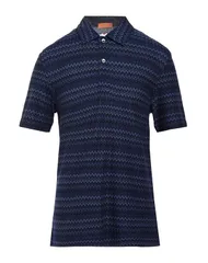 ミッソーニ メンズ トップス ポロシャツ MISSONI Navy ネイビーのサムネイル