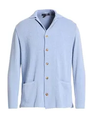ラルディーニ メンズ アウター カーディガン LARDINI Light Blue ブルーのサムネイル