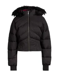 ヴェルサーチ レディース アウター ジャケット・ブルゾン パファージャケット VERSACE JEANS COUTURE Black ブラックのサムネイル