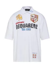 ディースクエアード メンズ トップス ポロシャツ DSQUARED2 White ホワイトのサムネイル