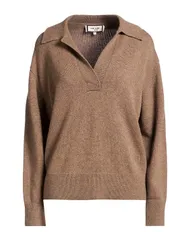 ポール＆ジョー レディース アウター カーディガン カシミヤニット PAUL JOE Taupe トープのサムネイル
