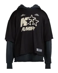 アミリ メンズ アウター パーカー・スウェット AMIRI Black ブラックのサムネイル