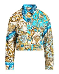 モスキーノ レディース アウター ジャケット・ブルゾン MOSCHINO Azure Blue ブルーのサムネイル