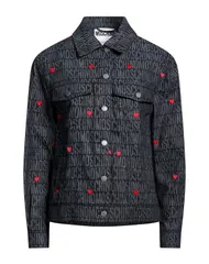 モスキーノ レディース アウター ジャケット・ブルゾン デニムブルゾン MOSCHINO Navy ネイビーのサムネイル