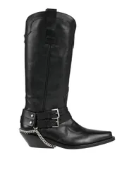 アン ドゥムルメステール レディース シューズ ブーツ・レインブーツ ANN DEMEULEMEESTER Black ブラックのサムネイル
