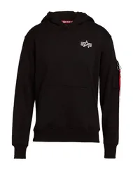 アルファインダストリーズ メンズ アウター パーカー・スウェット ALPHA INDUSTRIES Black ブラックのサムネイル