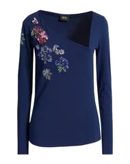 リュージョー レディース トップス Tシャツ LIU JO Navy ネイビーのサムネイル