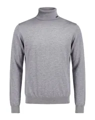 ヘルノ メンズ アウター ニット・セータートルネック HERNO Light Gray グレーのサムネイル