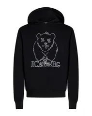 アイスバーグ メンズ アウター パーカー・スウェット ICEBERG Black ブラックのサムネイル