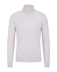 イレブンティ メンズ アウター ニット・セータートルネック ELEVENTY Light Gray グレーのサムネイル