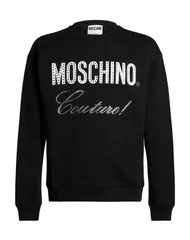 モスキーノ メンズ アウター パーカー・スウェット MOSCHINO Black ブラックのサムネイル