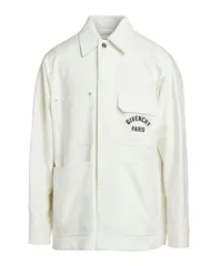 ジバンシー メンズ アウター ジャケット・ブルゾン デニムブルゾン GIVENCHY White ホワイトのサムネイル