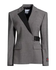 エムエスジイエム レディース アウター ジャケット・ブルゾン テーラードジャケット MSGM Gray グレーのサムネイル
