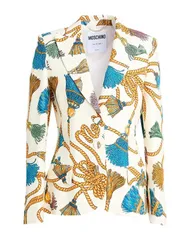 モスキーノ レディース アウター ジャケット・ブルゾン テーラードジャケット MOSCHINO Ivory アイボリーのサムネイル