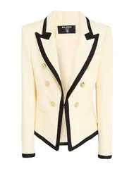 バルマン レディース アウター ジャケット・ブルゾン テーラードジャケット BALMAIN Off White オフホワイトのサムネイル