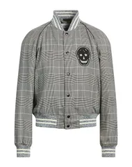 マックイーン メンズ アウター ジャケット・ブルゾン MCQUEEN Gray グレーのサムネイル