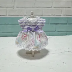 シルバニア ハンドメイド お母さん 服 パープルのサムネイル