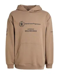バレンシアガ メンズ アウター パーカー・スウェット BALENCIAGA Taupe トープのサムネイル