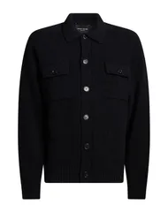 ロベルトコリーナ メンズ アウター カーディガン ROBERTO COLLINA Black ブラックのサムネイル