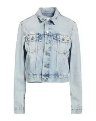 カルバンクライン レディース アウター ジャケット・ブルゾン デニムブルゾン CALVIN KLEIN JEANS Blue ブルーのサムネイル