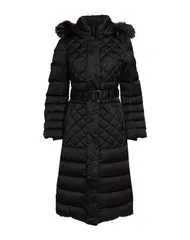ゲス レディース アウター ジャケット・ブルゾン パファージャケット GUESS Black ブラックのサムネイル