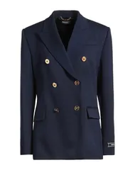 ヴェルサーチ レディース アウター ジャケット・ブルゾン テーラードジャケット VERSACE Navy ネイビーのサムネイル