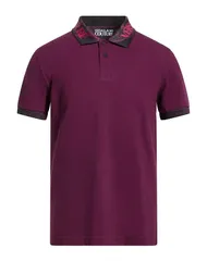 ヴェルサーチ メンズ トップス ポロシャツ VERSACE JEANS COUTURE Plum プラムのサムネイル
