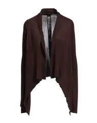 リックオウエンス レディース アウター カーディガン RICK OWENS Dark Brown ブラウンのサムネイル