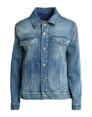 マルタンマルジェラ レディース アウター ジャケット・ブルゾン デニムブルゾン MM6 MAISON MARGIELA Blue ブルーのサムネイル