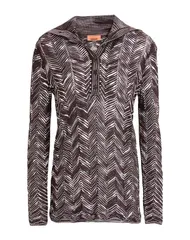 ミッソーニ レディース トップス シャツ プルオーバー MISSONI Dark Brown ブラウンのサムネイル