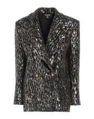バルマン レディース アウター ジャケット・ブルゾン テーラードジャケット BALMAIN Black ブラックのサムネイル