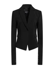 パトリツィア ペペ レディース アウター ジャケット・ブルゾン テーラードジャケット PATRIZIA PEPE Black ブラックのサムネイル
